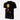 Watford FC x COPA That Deeney Goal T-Shirt in black, featuring a minimalist comic-style design of Troy Deeney's iconic goal.