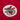 Close-up of the SL Benfica crest embroidered on the 1974 - 75 Retro Football Shirt.