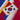 Close-up of the multi-flag design on the chest of the South Korea 1994 Retro Football Shirt, prominently featuring the South Korean flag.