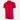 Back view of the polo shirt, highlighting the clean, plain red design.