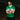 FC St. Gallen 1984 Retro Football Shirt Green & White Lifestyle worn by a model standing in a dimly lit stadium.