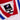 Close-up of the embroidered C.N. de F. crest on a retro Nacional football shirt.