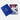 Folded Nacional x COPA retro football shirt with Volkswagen sponsor and C.N. de F. crest, presented in a blue gift box.