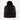 Black COPA beanie with dark grey stripes, pom-pom on top, and tonal COPA logo on the cuff