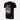 Full view of the Maradona x COPA T-shirt, showcasing the bold black design with a legendary Maradona moment printed on the front.