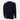 Rear view of the plain black sweater from behind