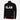 AC Milan 1960s embroidery half zip sweater front view in black with Milan lettering