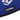 Close-up of COPA label on blue and black fabric.