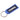 COPA-branded keychain in blue with white lettering and silver ring.