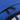 Close-up of the dual zipper tabs on the recycled fabric