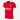 Flat lay of the Nottingham Forest 1988 - 89 Retro Football Shirt, featuring a red design with white accents.