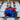 Atlético de Madrid color block jacket worn by model lifestyle shot