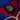 Atlético de Madrid zipper and stitching detail on color block jacket