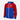 Atlético de Madrid color block windbreaker in red blue and white front view
