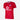 FC Bayern München 1988 - 89 Retro Football Shirt Red & White featuring a white round collar and Commodore sponsor logo.