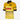BSC Young Boys 1981–83 retro football shirt by COPA in yellow with black collar and Canon sponsor front view
