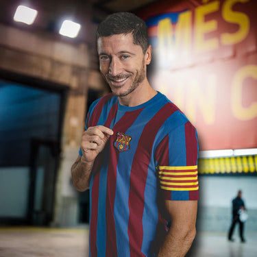 FC Barcelona Captain T-Shirt Rétro