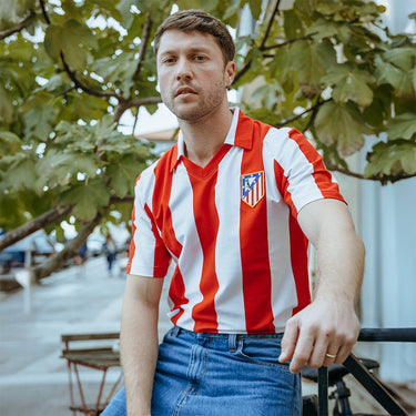 Atletico de Madrid 1985 - 86 Retro Football Shirt