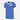 Front view of the DDR 1985 Retro Football Shirt, featuring a blue design with white collar and sleeve accents.