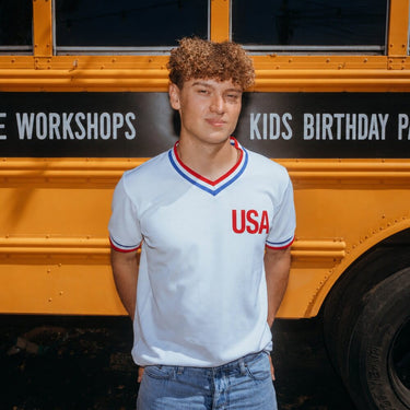 USA 1976 Retro Football Shirt