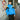 Person wearing FC Internazionale 1997-98 Retro Football Pants, standing outdoors showing full view