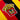 Leones Negros udeG 1974 Retro Football Shirt Yellow, Red & Black Logo Close-up showcasing the embroidered club crest.