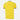 FC Nantes 1972 - 73 Retro Football Shirt Back View displaying the plain yellow back with green-trimmed collar and sleeve cuffs.