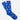 casual blue socks with a repeating pixel-style illustration of zinedine zidane headbutt 2006
