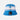 Blue and white COPA bucket hat featuring an embroidered Maradona celebration on the side