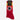 casual red terry socks football club AS Roma with black wolf logo with packaging