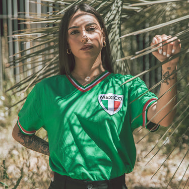 Mexiko Pelé 1980's Retro Fußballtrikot