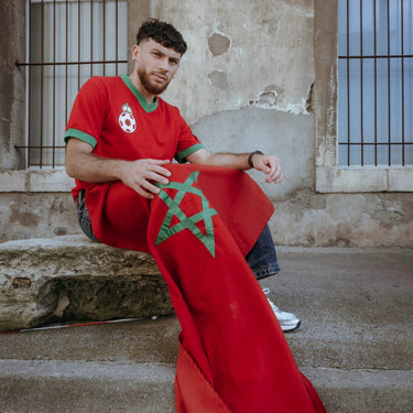 Marokko 1970´s Retro Fußballtrikot