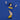 Close-up detail of the embroidered Maradona figure on the T-shirt, showcasing his iconic Boca Juniors celebration.