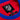 Atlético de Madrid collar label and stitching detail on color block T-shirt