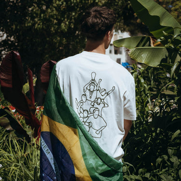 Brazil Legends Embroidery T-shirt