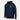 FC Internazionale all over hooded sweater in black and blue with geometric pattern front view
