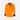 Flat lay of the Holland 'My First Football Shirt' featuring a vibrant orange design with black cuffs and collar.