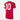 Back view of the T-shirt, featuring the number "10" in bold white print, honoring legendary Benfica players.