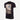 Flat-lay of the King of Naples T-Shirt, featuring a black base with a printed image of Diego Maradona on the front.