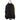 Side and back view of the backpack showing padded straps and black paneling