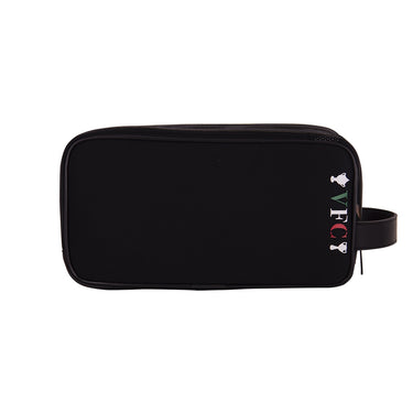 Side view of the bag showing its compact rectangular shape