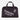 Flat-lay of the black Recycled Football Bag made from a Benfica football shirt with Emirates Fly Better sponsor.