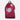 Front view of the Burnley recycled backpack made from a classic football shirt