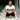 Elche CF 1987 - 88 Retro Football Shirt White & Green Lifestyle worn by a model sitting on stadium steps.