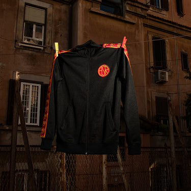 AS Roma Black Taper Jacket